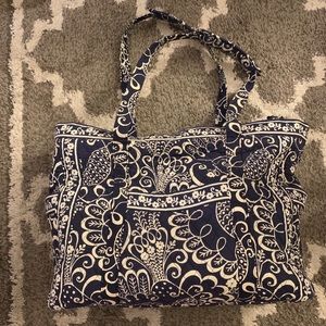 Vera Bradley Get Carried Away Tote in Twirly Birds
